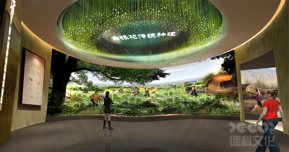 中醫藥展覽廳設計中的展品信息如何呈現給觀眾？
